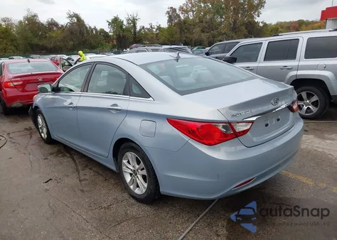 2013 Hyundai Sonata Gls from USA, damaged, VIN 5NPEB4AC6DH722811